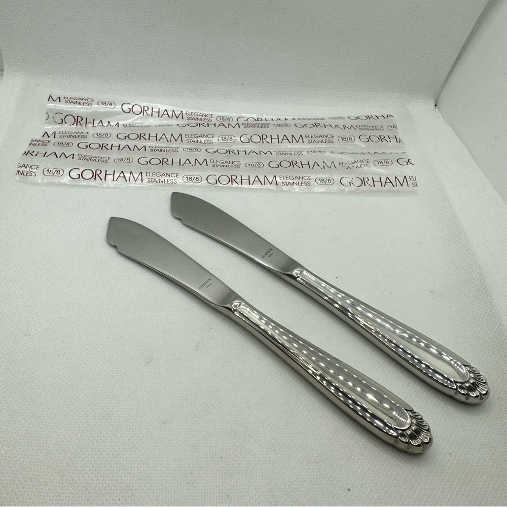 Gorham Elegance Stainless 18/8 Master Butter Knife Spreader Server